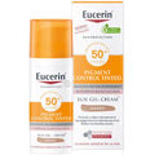 Fondotinta & primer Protezione Solare Pigmento Colorato Fluido Spf50+ medio - Eucerin - Modalova