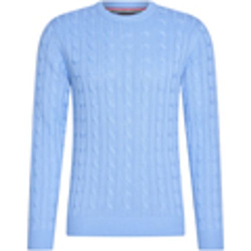 Felpa Cable Pullover Sky - Cappuccino Italia - Modalova