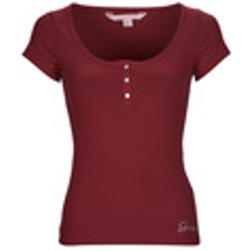 T-shirt ES SS KARLEE JEWEL BTN HENLEY - Guess - Modalova