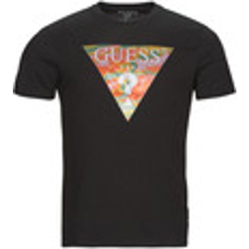 T-shirt SS BSC ABSTRACT TRI LOGO TEE - Guess - Modalova