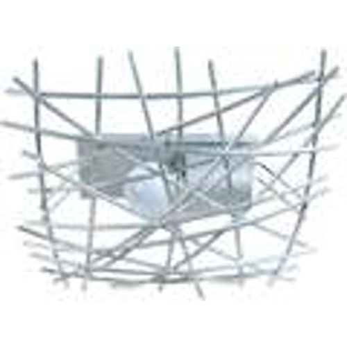 Lampadari, sospensioni e plafoniere Plafoniera rettangolare metallo alluminio - Tosel - Modalova