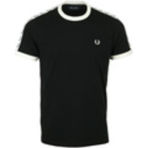 T-shirt Fred Perry Taped Ringer - Fred Perry - Modalova