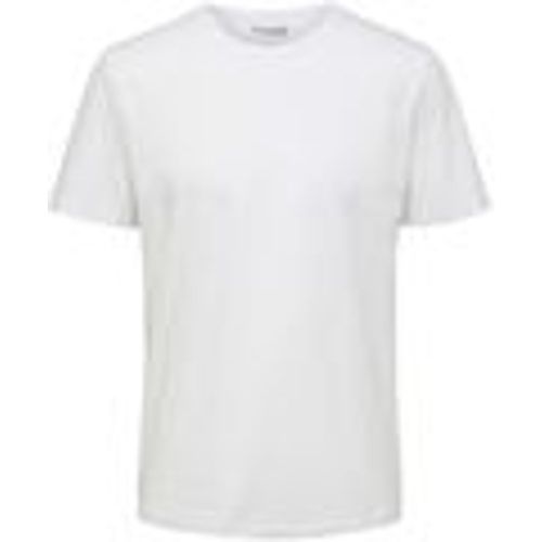 T-shirt & Polo 16087842 HASPEN-BRIGHT WHITE - Selected - Modalova