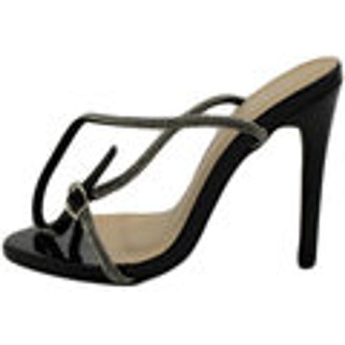Sandali Sandalo gioiello donna tacco 12 fascia sottile di strass l - Malu Shoes - Modalova