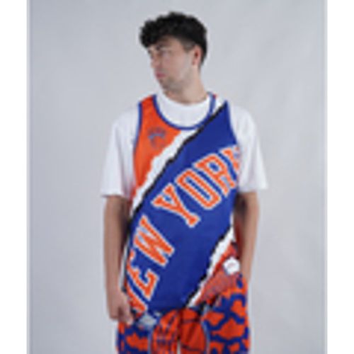 T-shirt senza maniche Jumbotron 2.0 Sublimated Tank New York Knicks - Mitchell And Ness - Modalova