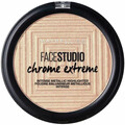 Illuminanti Face Studio Chrome Metallic Highlighter Powder - 300 Sa - Maybelline New York - Modalova