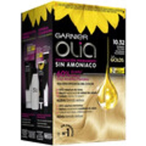 Tinta Olia Permanent Hair Color - 10.32 Platine Gold - Garnier - Modalova