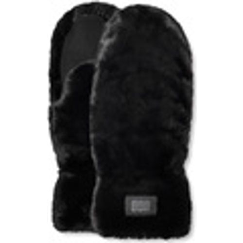 Guanti W Quilted Faux Fur Mitten Black - Ugg - Modalova