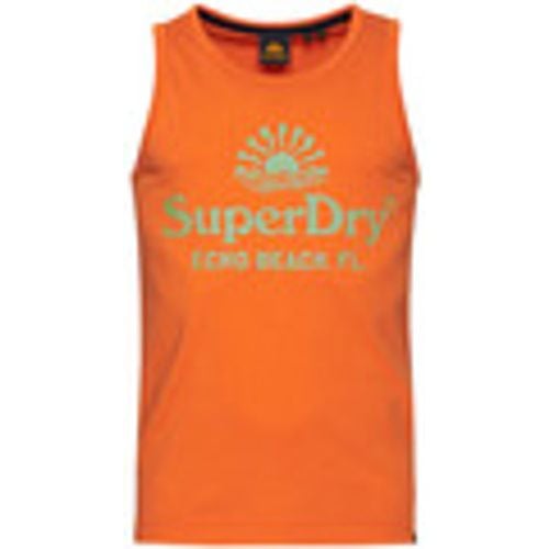 T-shirt senza maniche Vintage venue neon - Superdry - Modalova