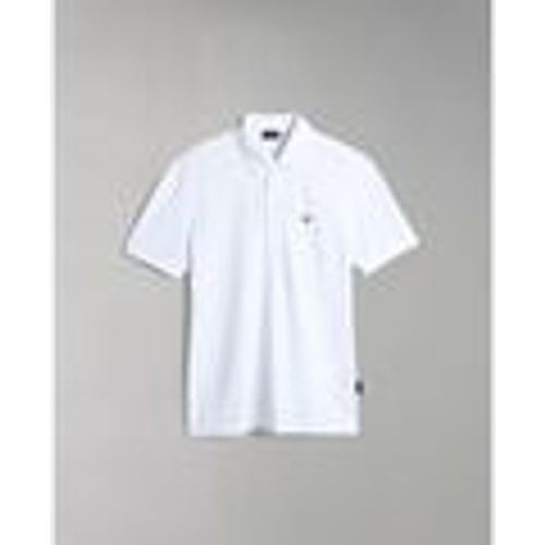 T-shirt & Polo EOLANOS 3 NP0A4GB3-002 BRIGHT WHITE - Napapijri - Modalova