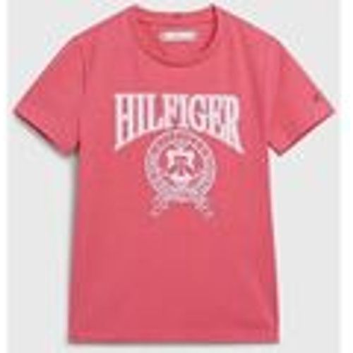 T-shirt & Polo KG0KG07081-X14 WHASHED CRISON - Tommy Hilfiger - Modalova