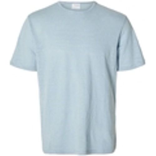 T-shirt & Polo T-Shirt Bet Linen - Cashmere - Selected - Modalova