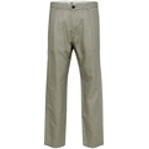 Pantaloni Relaxed Jones Linen - Vetiver - Selected - Modalova