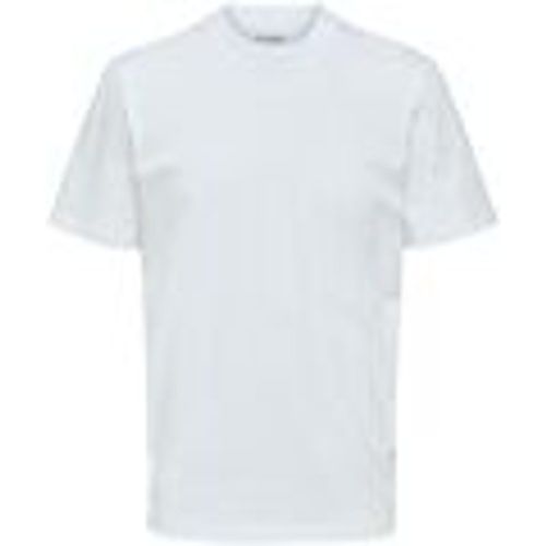 T-shirt & Polo 16077385 RELAXCOLMAN-BRIGHT WHITE - Selected - Modalova