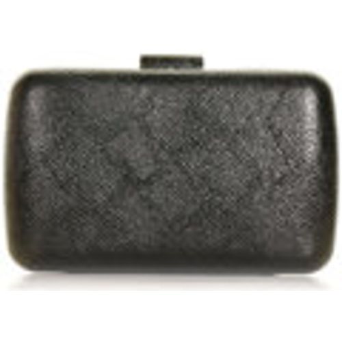 Borsa Shopping Pochette con tracolla in pelle nera - Twenty Fourhaitch - Modalova