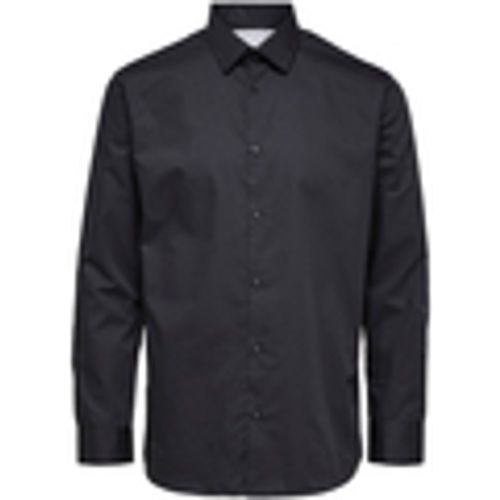 Camicia Ethan Classic Overhemd Zwart - Selected - Modalova