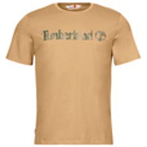 T-shirt Camo Linear Logo Short Sleeve Tee - Timberland - Modalova