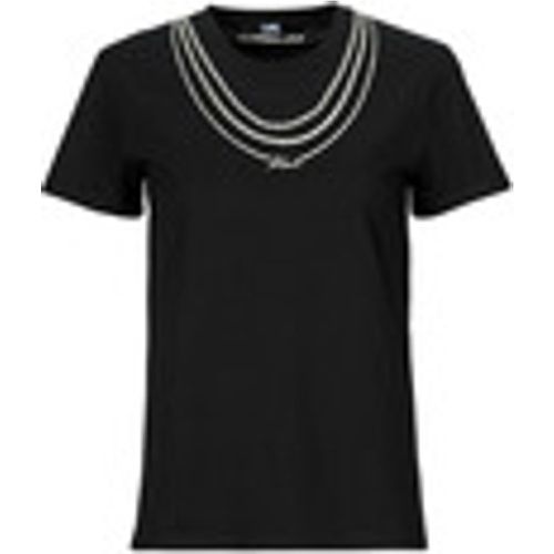 T-shirt karl necklace t-shirt - Karl Lagerfeld - Modalova