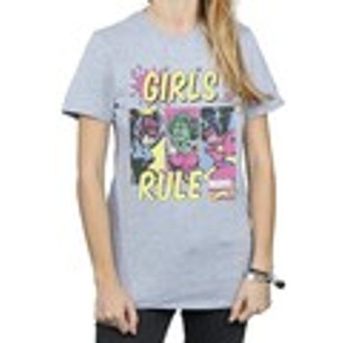T-shirts a maniche lunghe Girls Rule - Marvel - Modalova