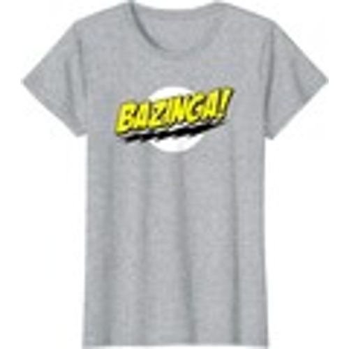 T-shirts a maniche lunghe Bazinga - The Big Bang Theory - Modalova