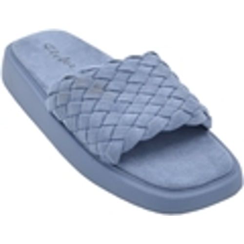 Scarpe Ciabatta pantofola donna azzurra estiva in microfibra morbida i - Malu Shoes - Modalova