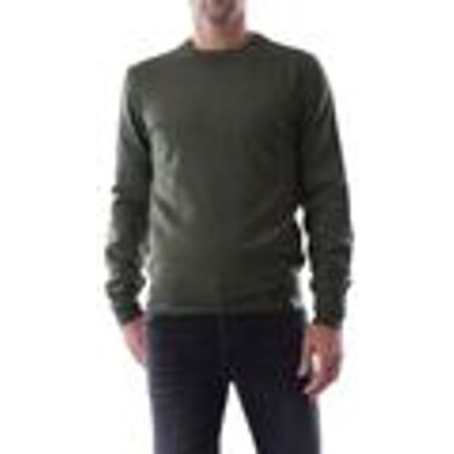 Maglione RRU502CE491 CREW NECK FIN.14-459 MILITARE - Roy Rogers - Modalova