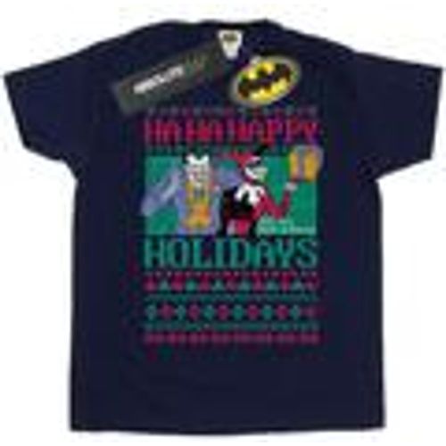 T-shirts a maniche lunghe Ha Ha Happy Holidays - Dc Comics - Modalova