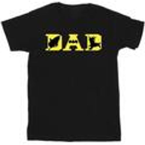 T-shirts a maniche lunghe Batman Dad With Bat Icons - Dc Comics - Modalova