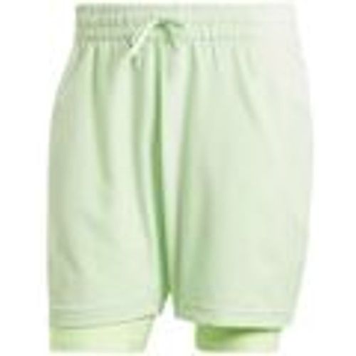 Pantaloni corti Pantaloncini Heat Rdy Uomo Semi Green Spark/Green Spark - Adidas - Modalova
