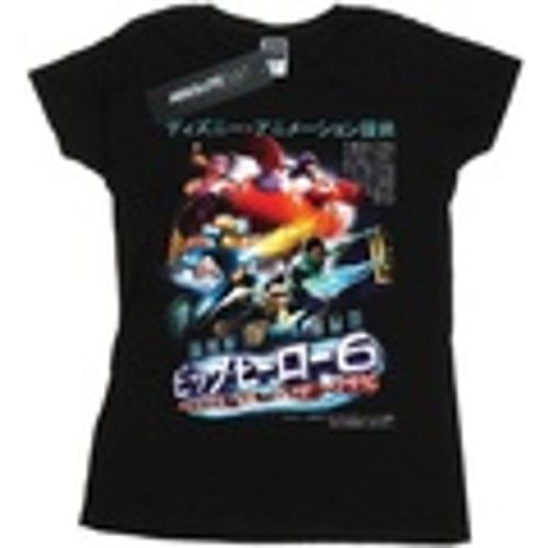 T-shirts a maniche lunghe Big Hero 6 Anime Cover - Disney - Modalova
