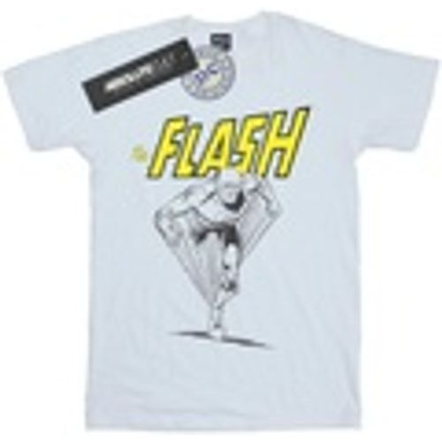 T-shirts a maniche lunghe The Flash Mono Action Pose - Dc Comics - Modalova