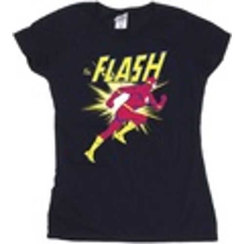 T-shirts a maniche lunghe The Flash Running - Dc Comics - Modalova