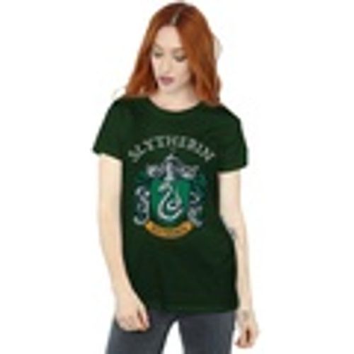 T-shirts a maniche lunghe Slytherin Crest - Harry Potter - Modalova