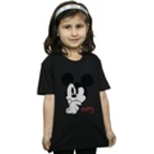 T-shirts a maniche lunghe Mickey Mouse Distressed Ponder - Disney - Modalova