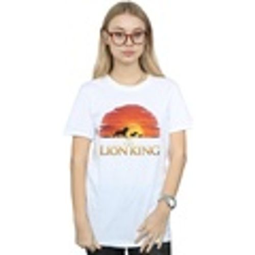 T-shirts a maniche lunghe The Lion King Movie Sunset Logo - Disney - Modalova