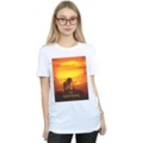T-shirts a maniche lunghe The Lion King Movie Sunset Poster - Disney - Modalova