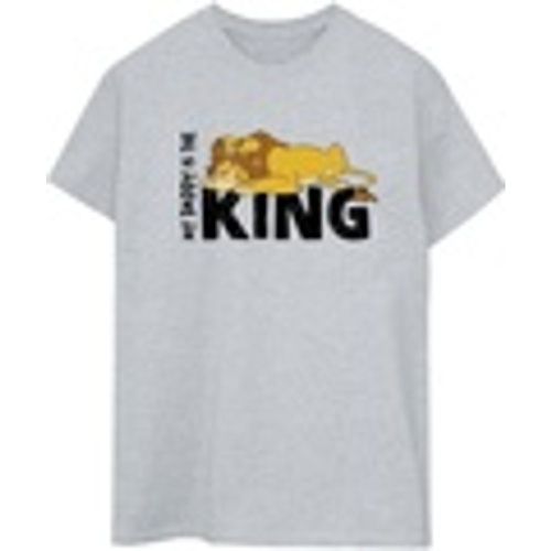 T-shirts a maniche lunghe The Lion King Daddy Is King - Disney - Modalova