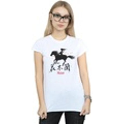 T-shirts a maniche lunghe Mulan Movie Wind Silhouette - Disney - Modalova