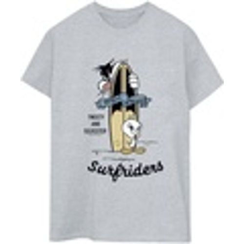 T-shirts a maniche lunghe Tweety And Sylvester Perfect Waves - Dessins Animés - Modalova