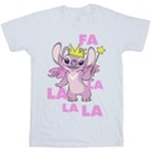 T-shirts a maniche lunghe Lilo Stitch Angel Fa La La - Disney - Modalova