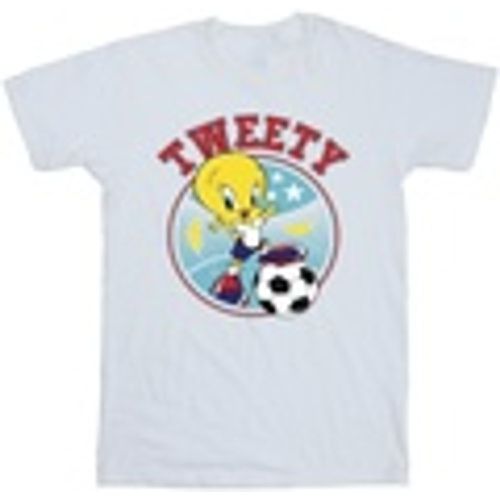 T-shirts a maniche lunghe Tweety Football Circle - Dessins Animés - Modalova