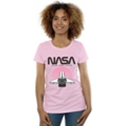 T-shirts a maniche lunghe Space Shuttle Sunset - NASA - Modalova