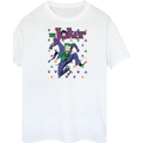 T-shirts a maniche lunghe Batman Joker Cards Jump - Dc Comics - Modalova