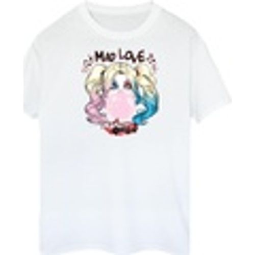 T-shirts a maniche lunghe Harley Quinn Mad Love - Dc Comics - Modalova