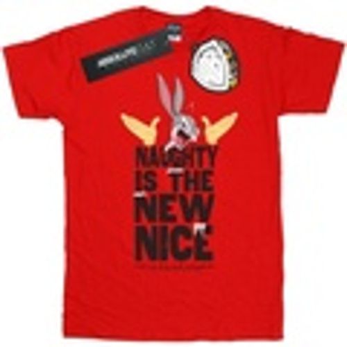 T-shirts a maniche lunghe Naughty Is The New Nice - Dessins Animés - Modalova