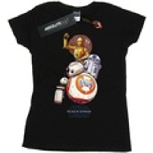 T-shirts a maniche lunghe Droids Illustration - Star Wars: The Rise Of Skywalker - Modalova