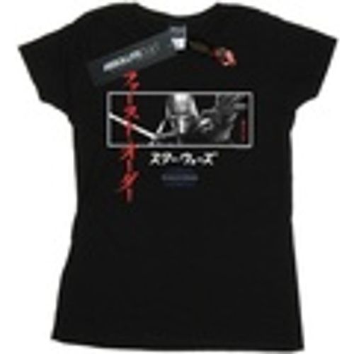 T-shirts a maniche lunghe Kylo Ren Katakana Art Stripe - Star Wars: The Rise Of Skywalker - Modalova