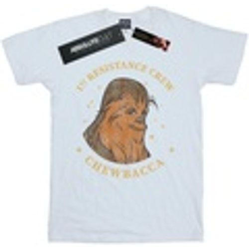 T-shirts a maniche lunghe Chewbacca First Resistance Crew - Star Wars: The Rise Of Skywalker - Modalova
