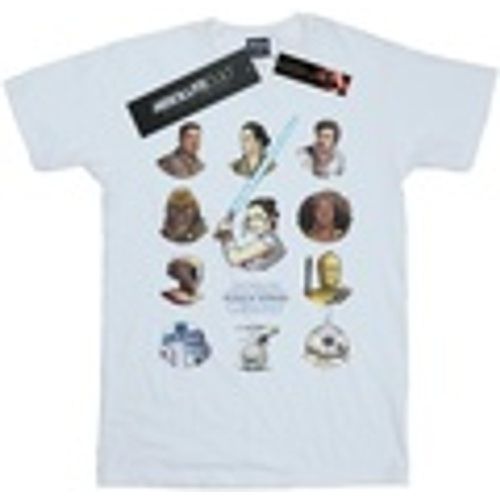 T-shirts a maniche lunghe Resistance Character Line Up - Star Wars: The Rise Of Skywalker - Modalova
