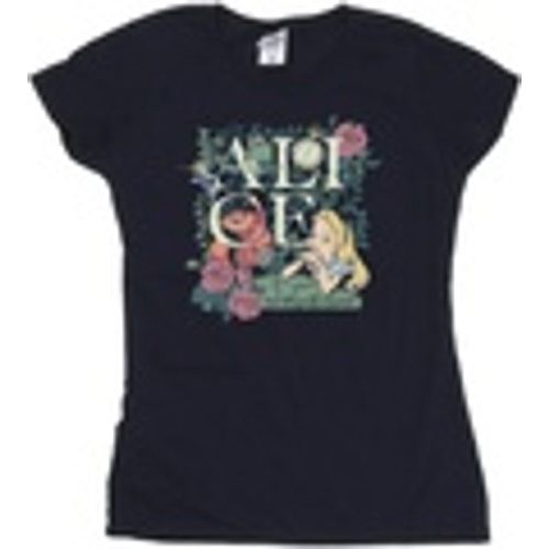 T-shirts a maniche lunghe Alice In Wonderland Leafy Garden - Disney - Modalova